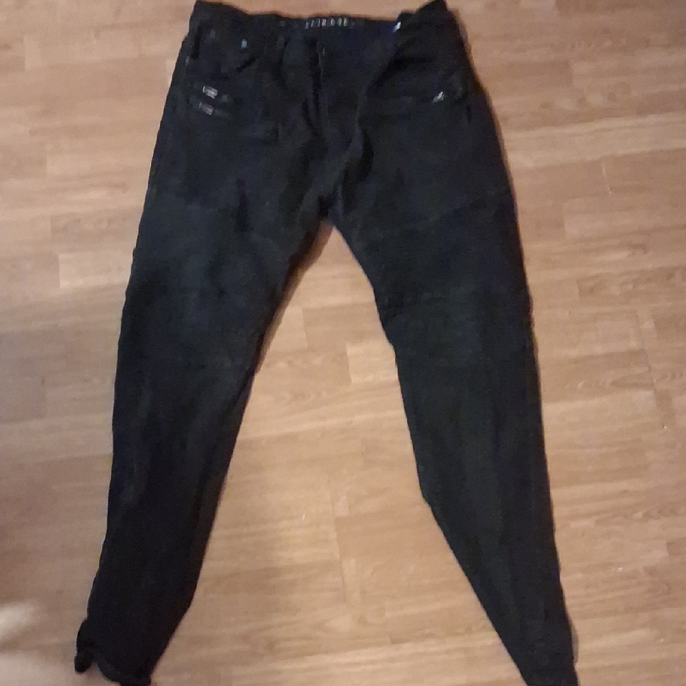 Moto Black Skinny Jeans for Men